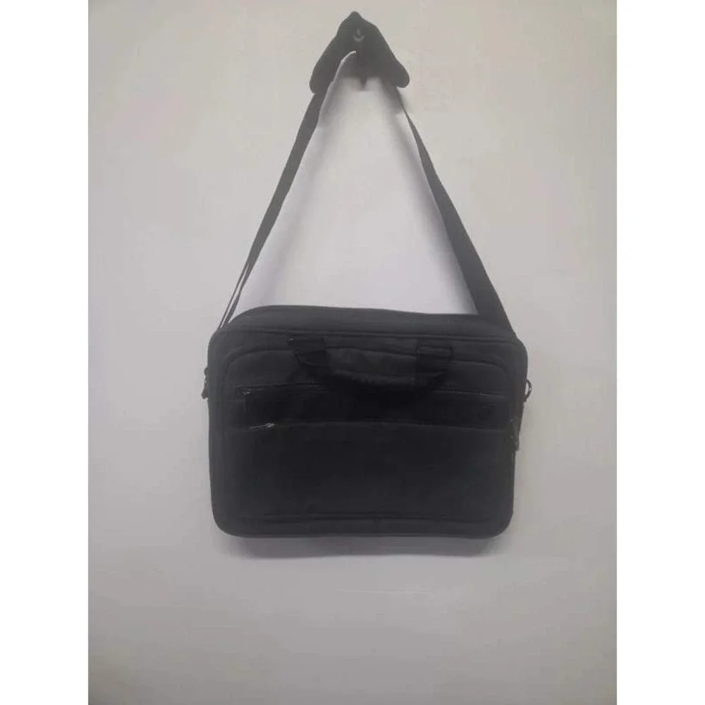 Black Laptop Messenger Bag Shoulder Strap Padded Briefcase Case HP